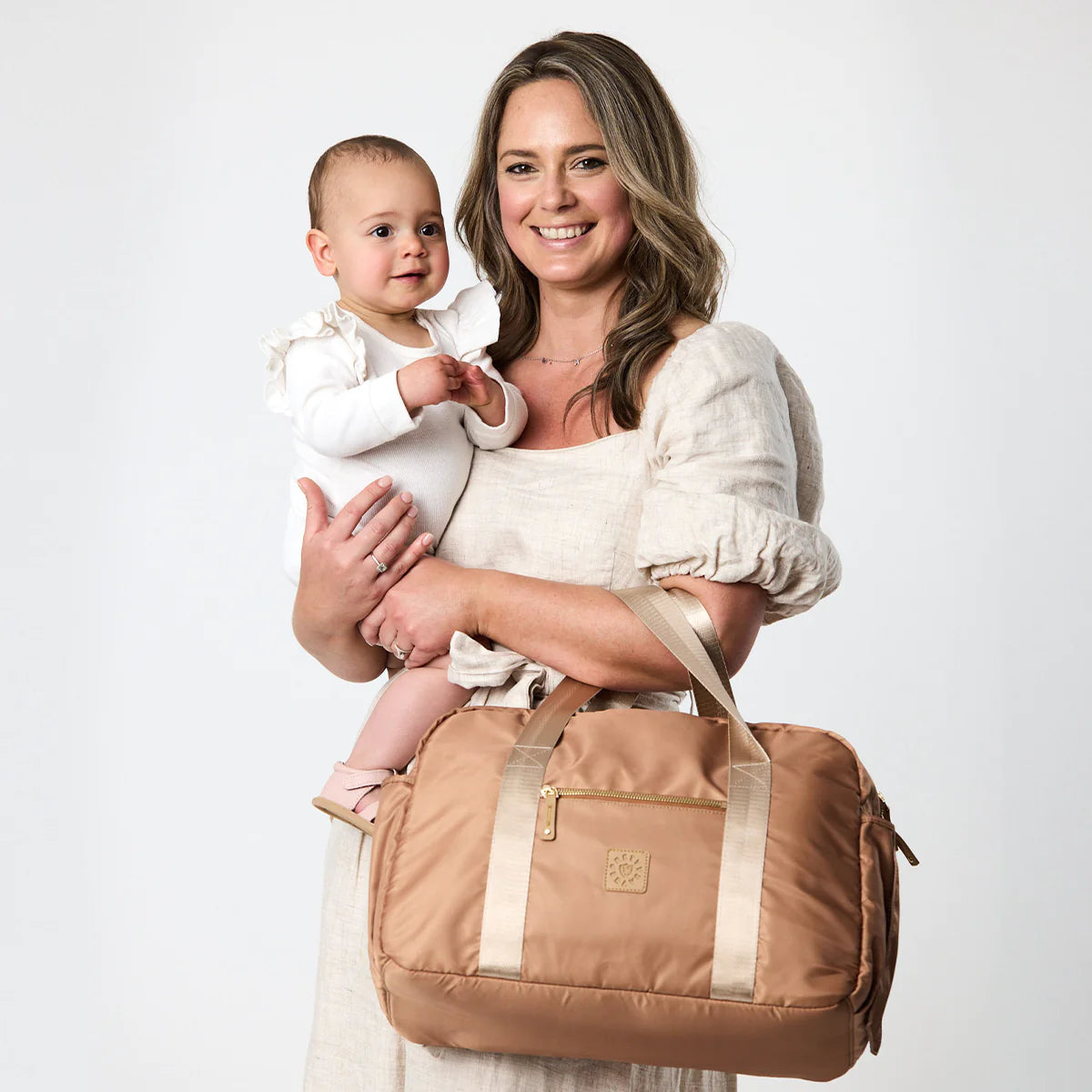 Stella Baby Bag - Caramel
