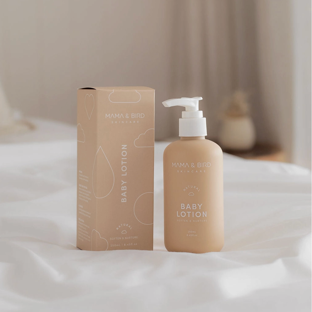 Mama and Bird Baby Lotion