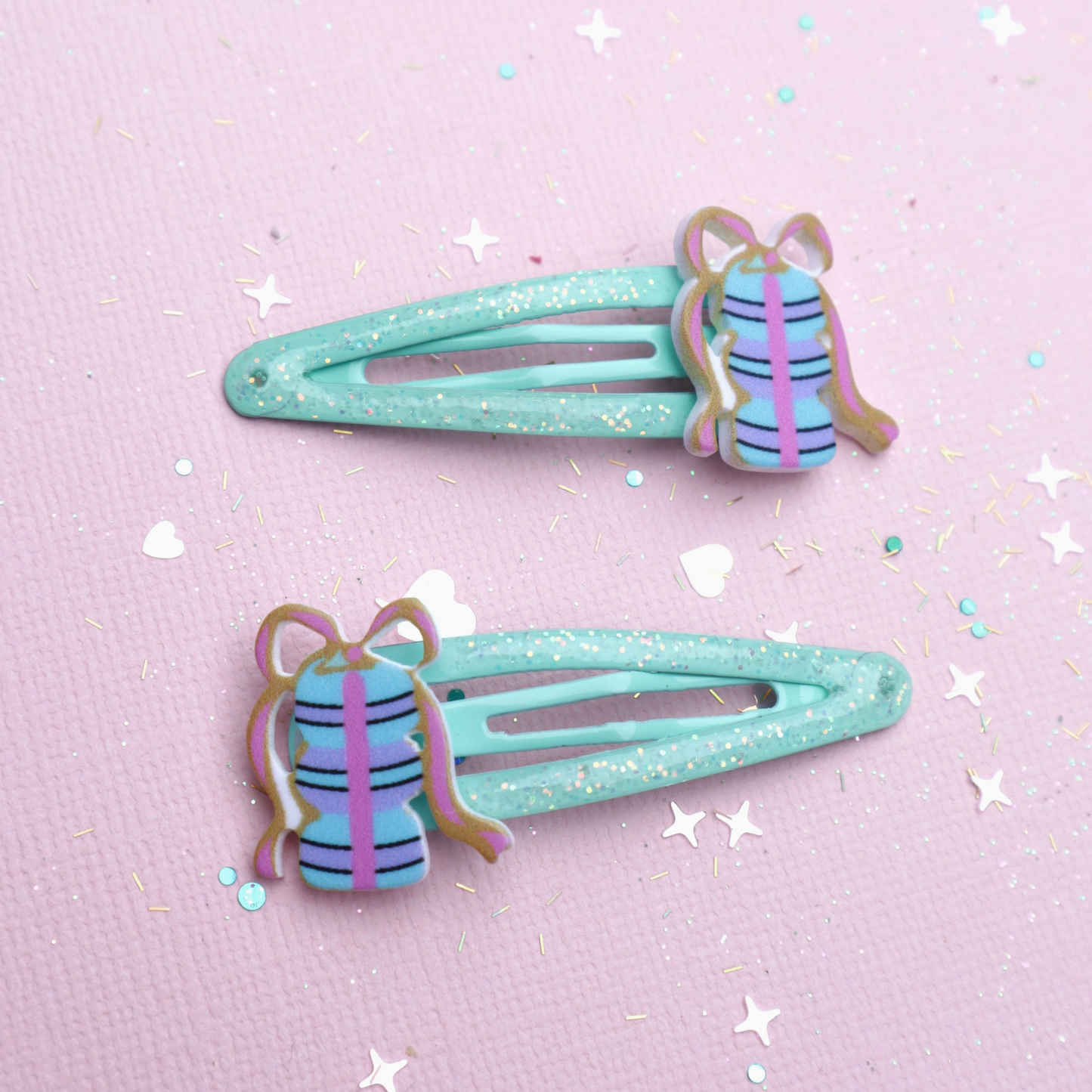 Macaron Hair Clips