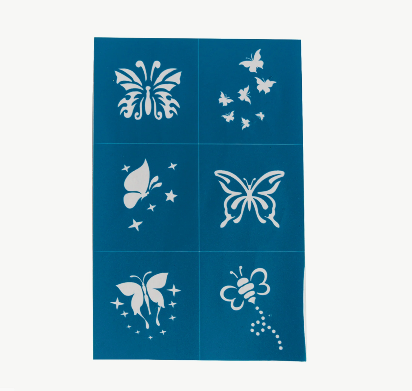 Oh Flossy Adhesive Face Paint & Makeup Stencils