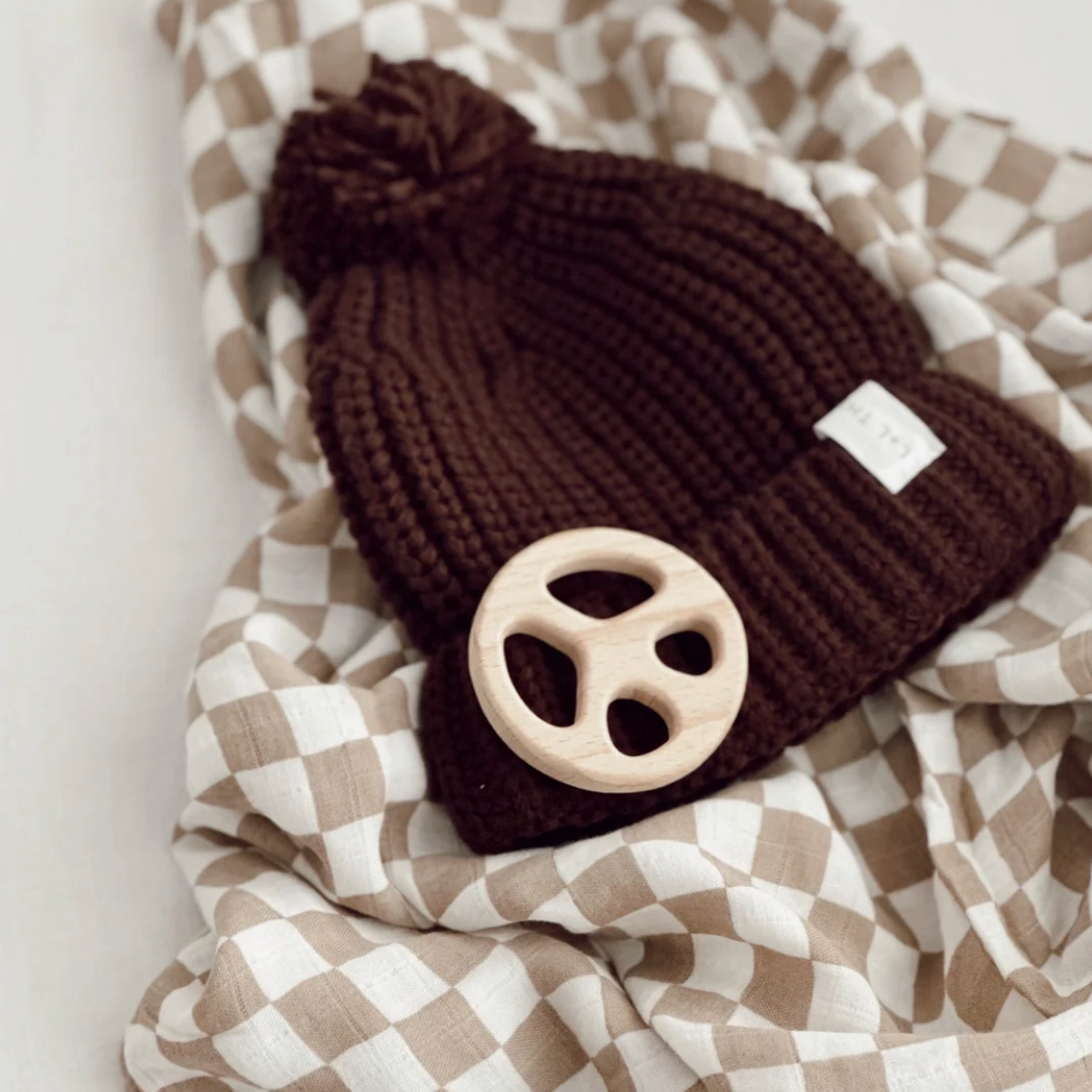 Organic Cotton Swaddle - Check Mate