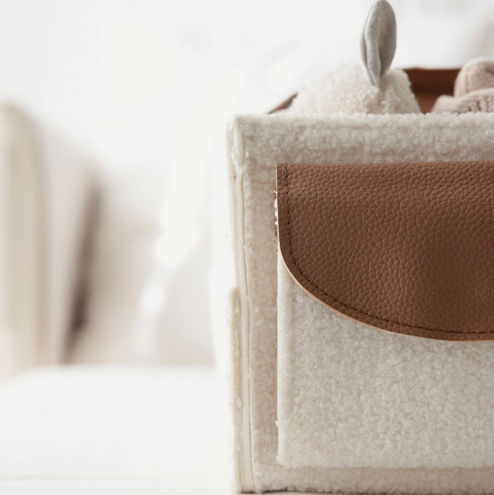 Nappy Caddy - Tan/Snow