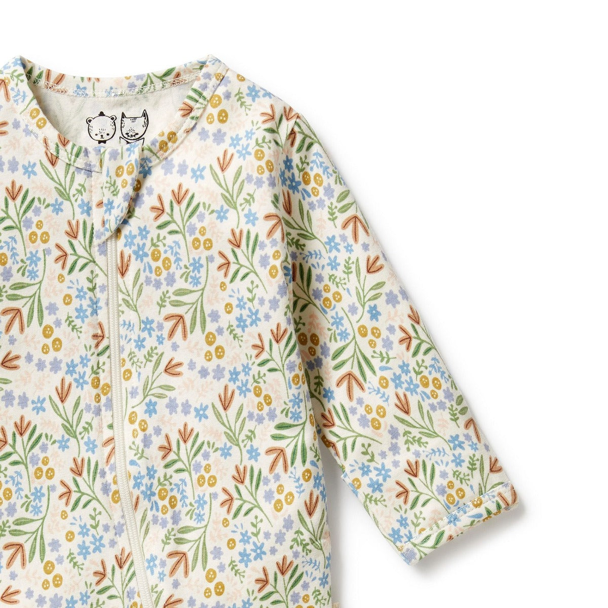 Zipsuit Organic Cotton - Tinker Floral