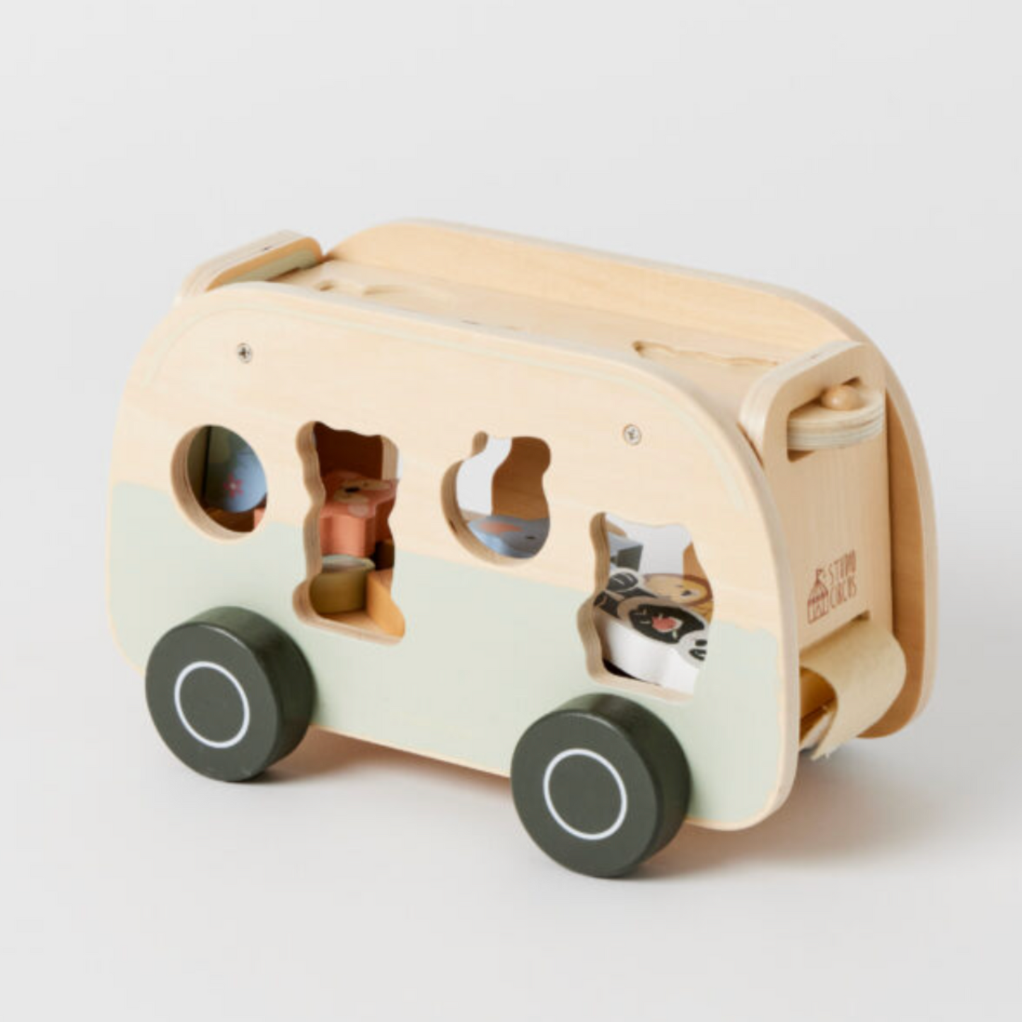 Wooden Animal Camper