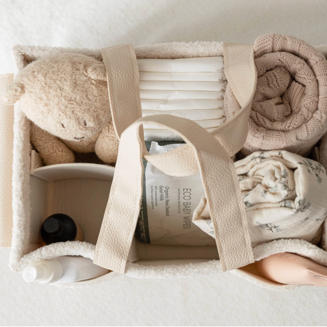 Nappy Caddy - Snow/White