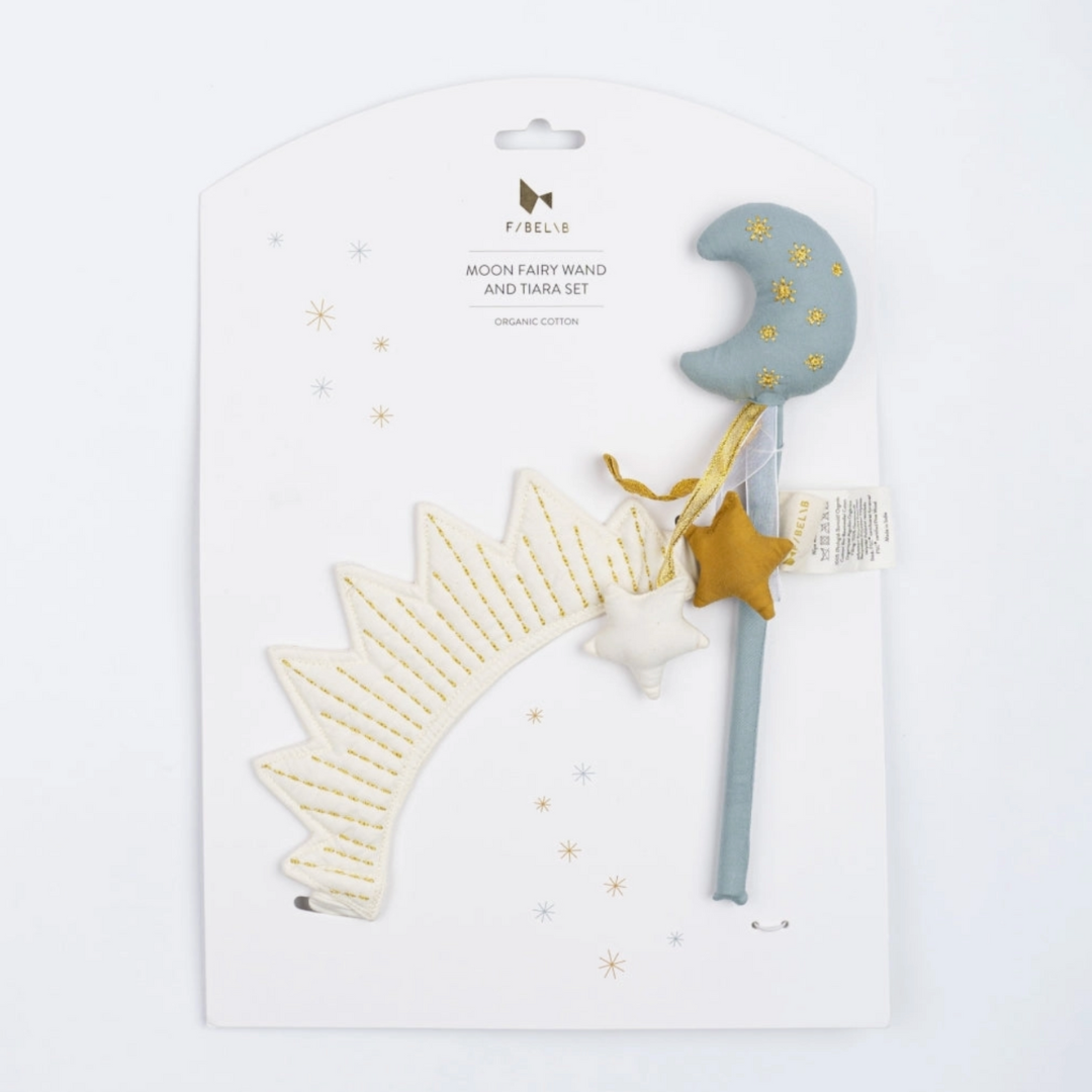 Dress Up Moon Fairy Tiara and Wand