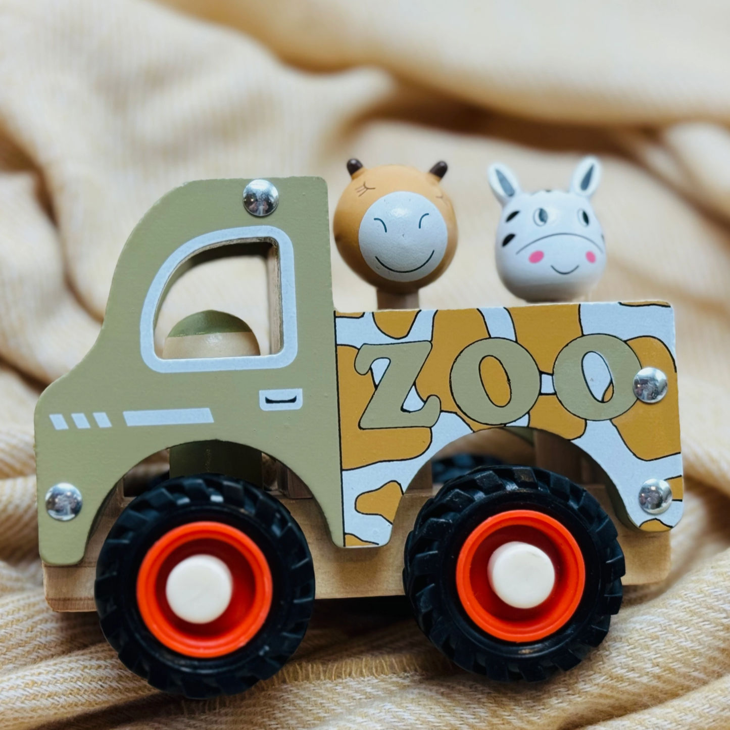 Wooden Zoo Truck