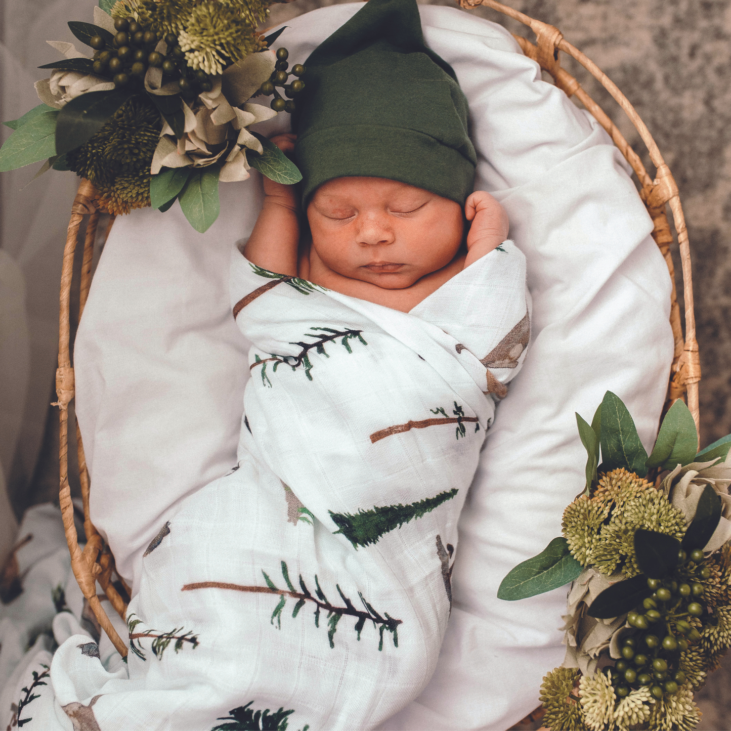 Baby Wrap Organic Cotton Muslin - Alpha