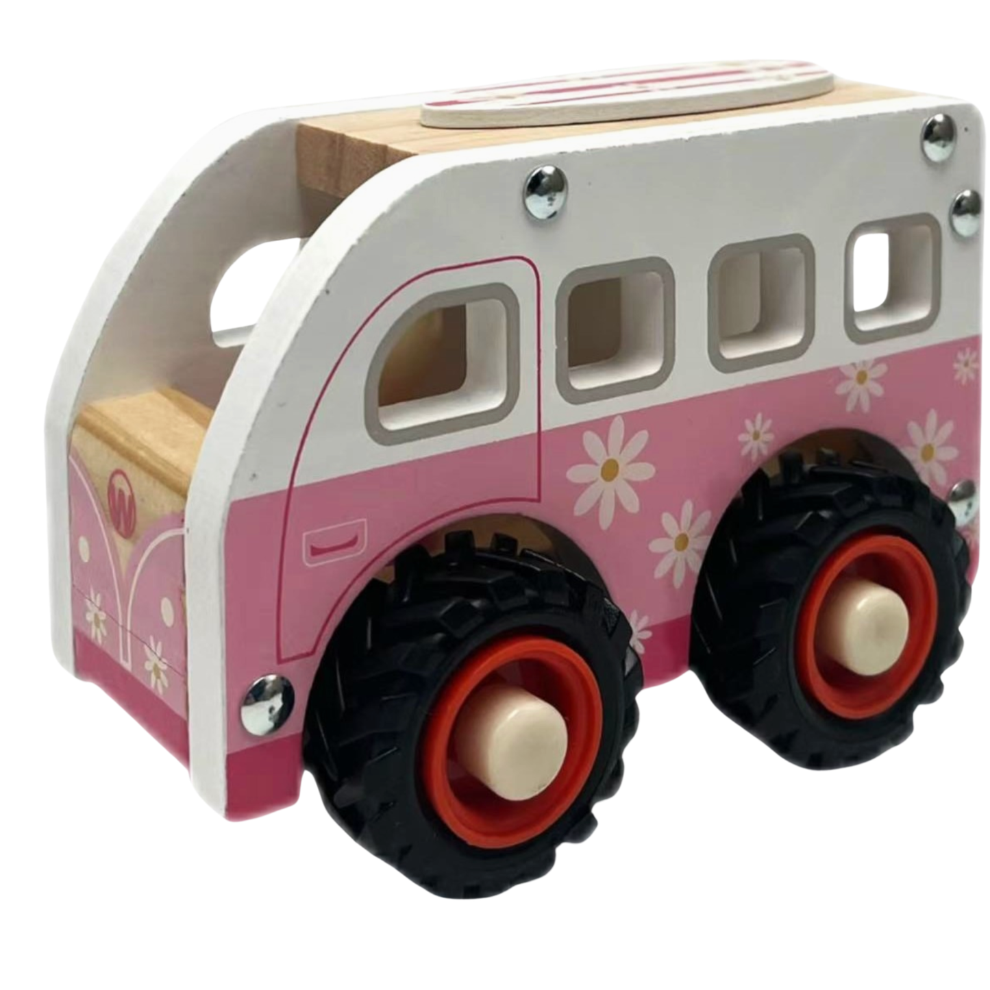 Wooden Pink Kombi
