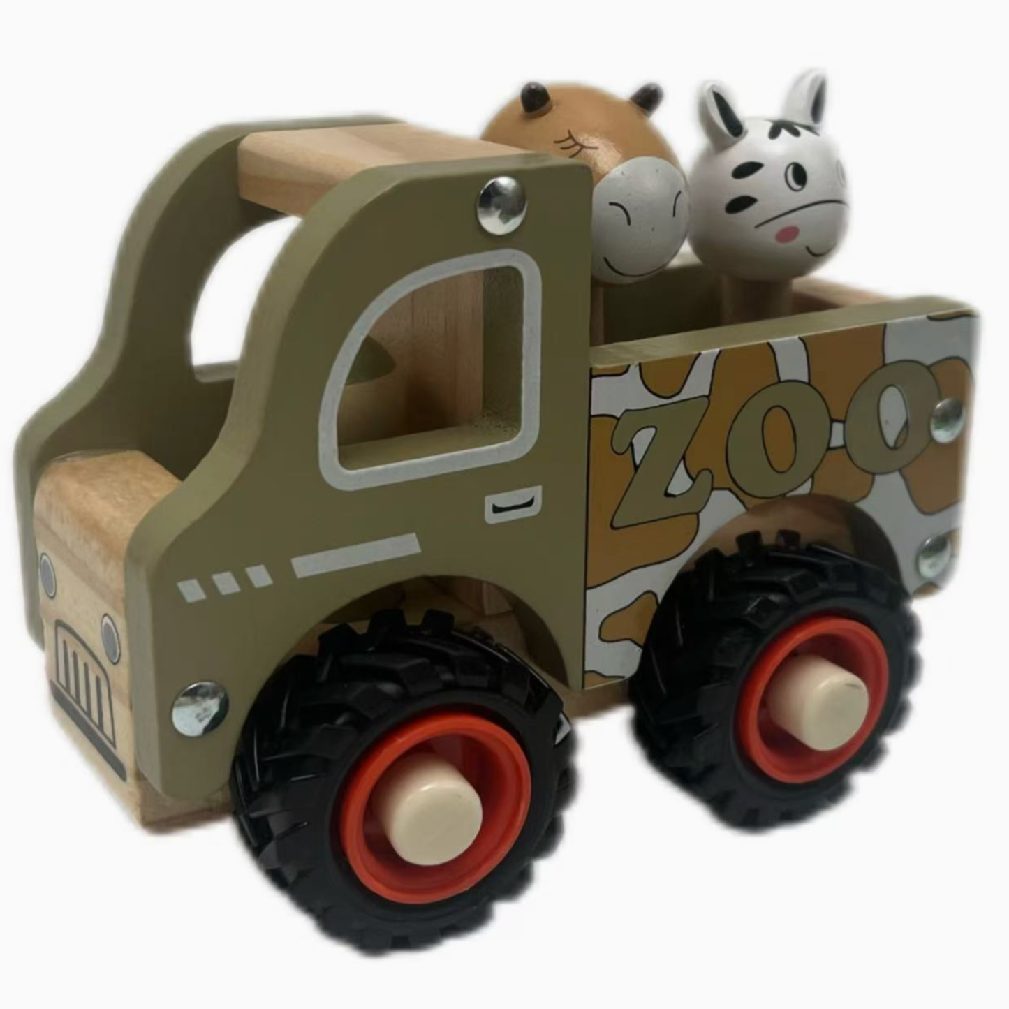 Wooden Zoo Truck