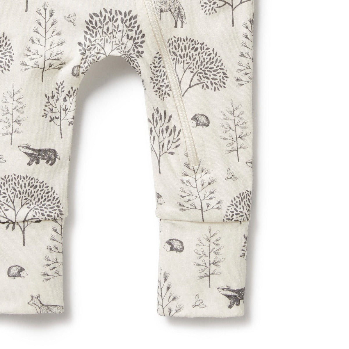 Zipsuit Organic Cotton - Woodland