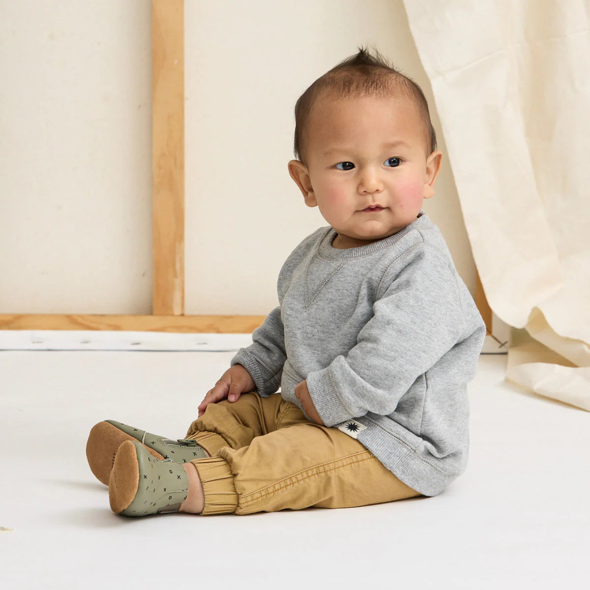 Baby Shoes Electric - Khaki XO