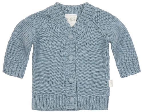 Cardigan Organic Cotton - Storm