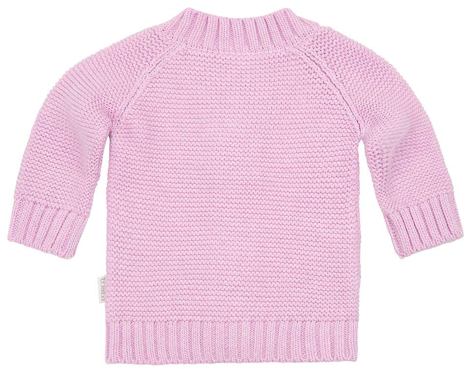 Cardigan Organic Cotton - Lavender