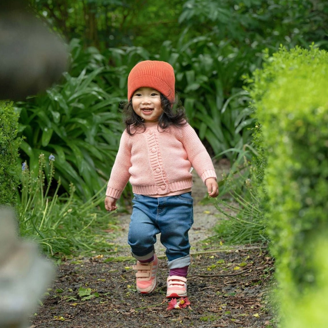 Cardigan Organic Cotton - Feather