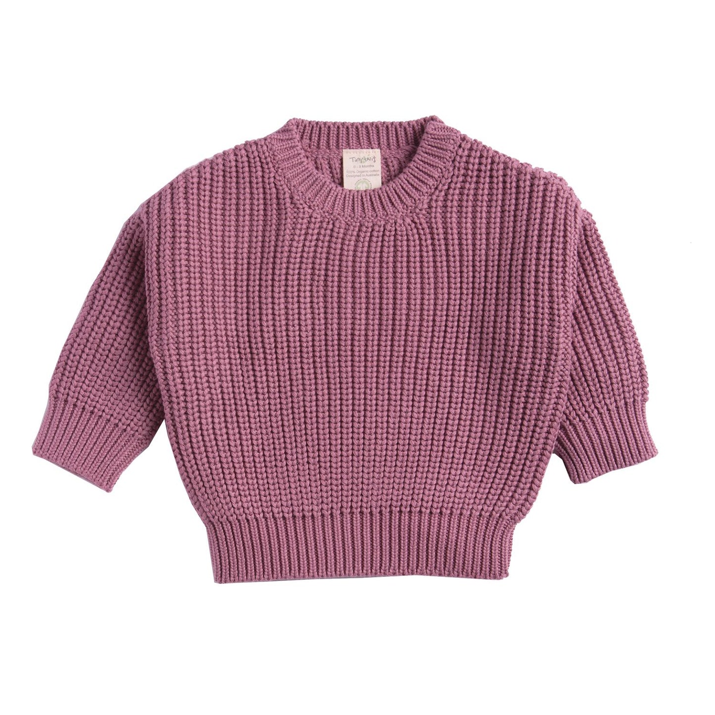Jumper Chunky Knit - Organic Cotton