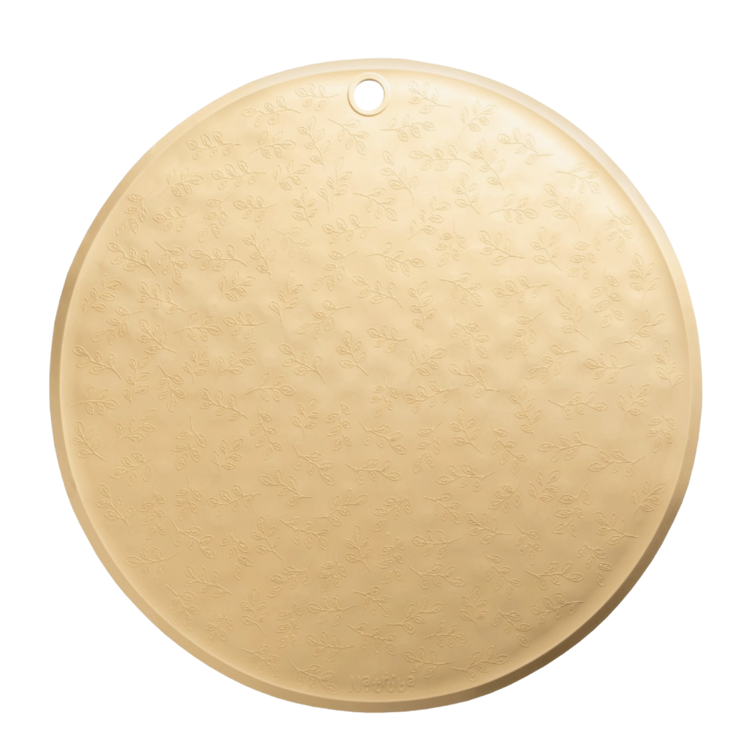 Natural Rubber Bath Mat - Yellow 50cm