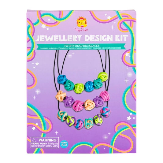 Jewellery Design Kit- Twisty Bead Necklaces