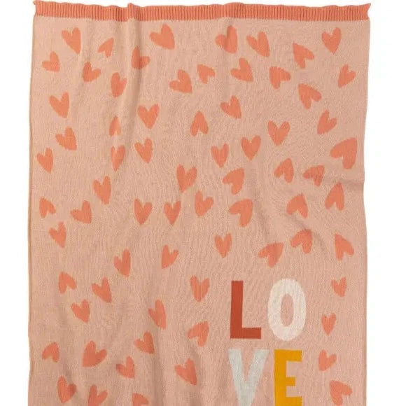 Baby Blanket - Love Hearts