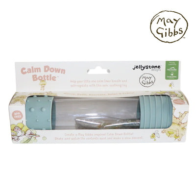 Calm down bottle is a sensory to to bring calm to little ones. May Gibbs Design 