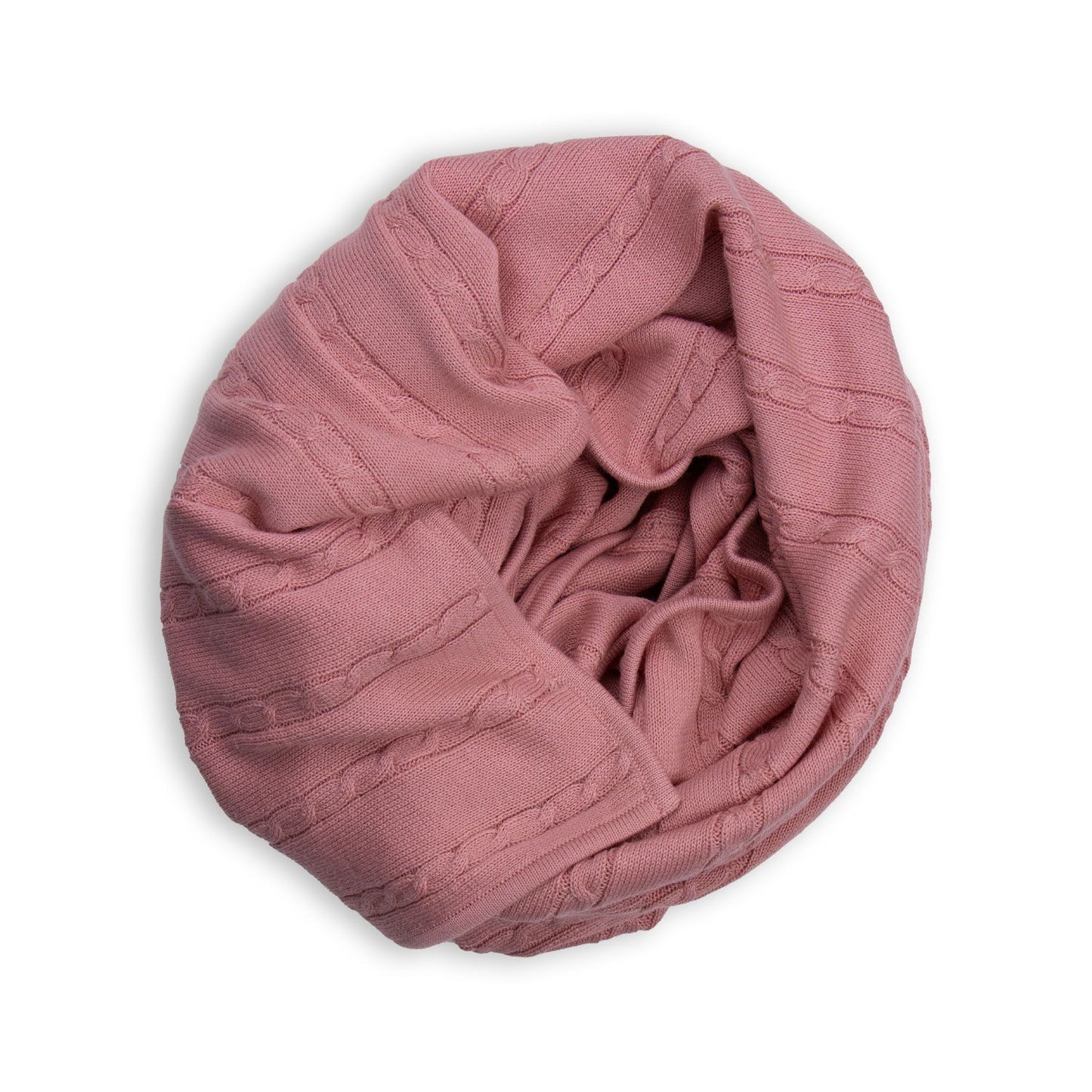 Baby Knit Blanket Organic - Rose