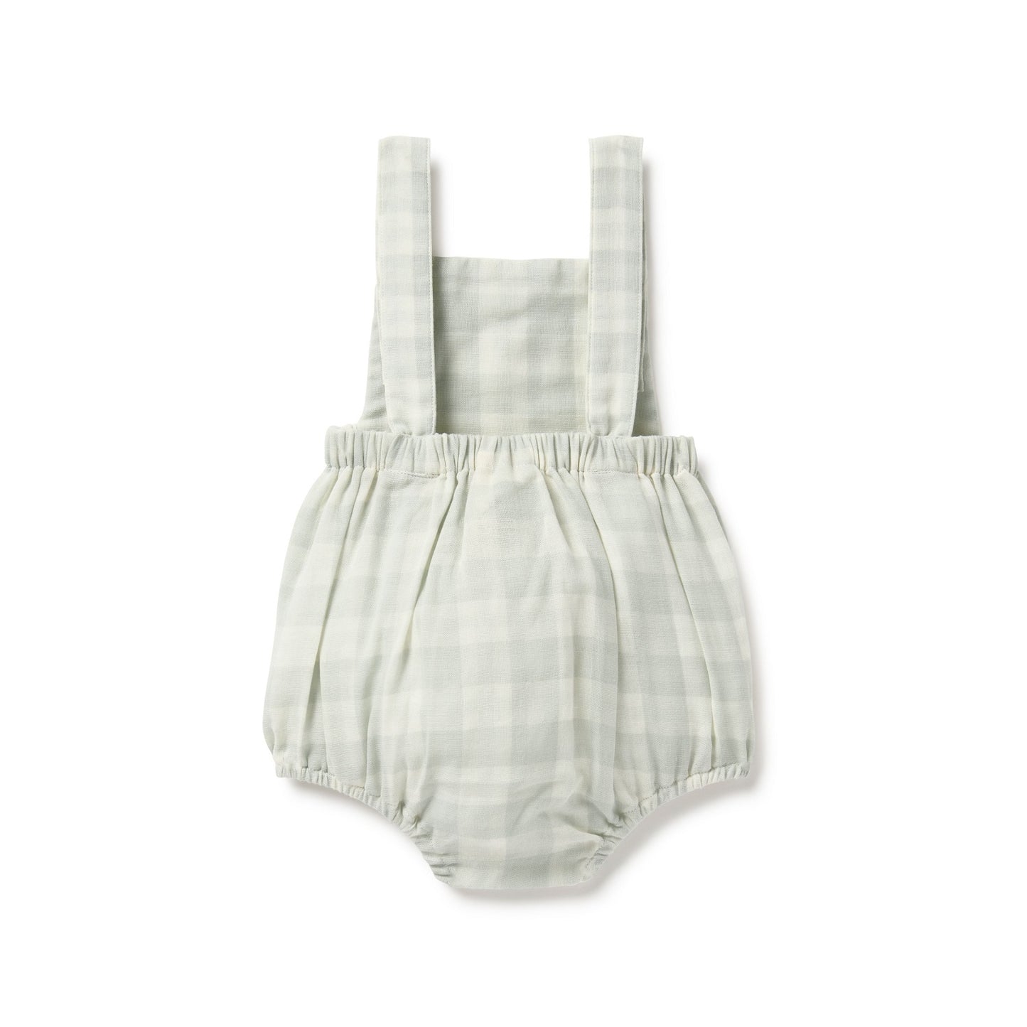 Playsuit - Sage Gingham