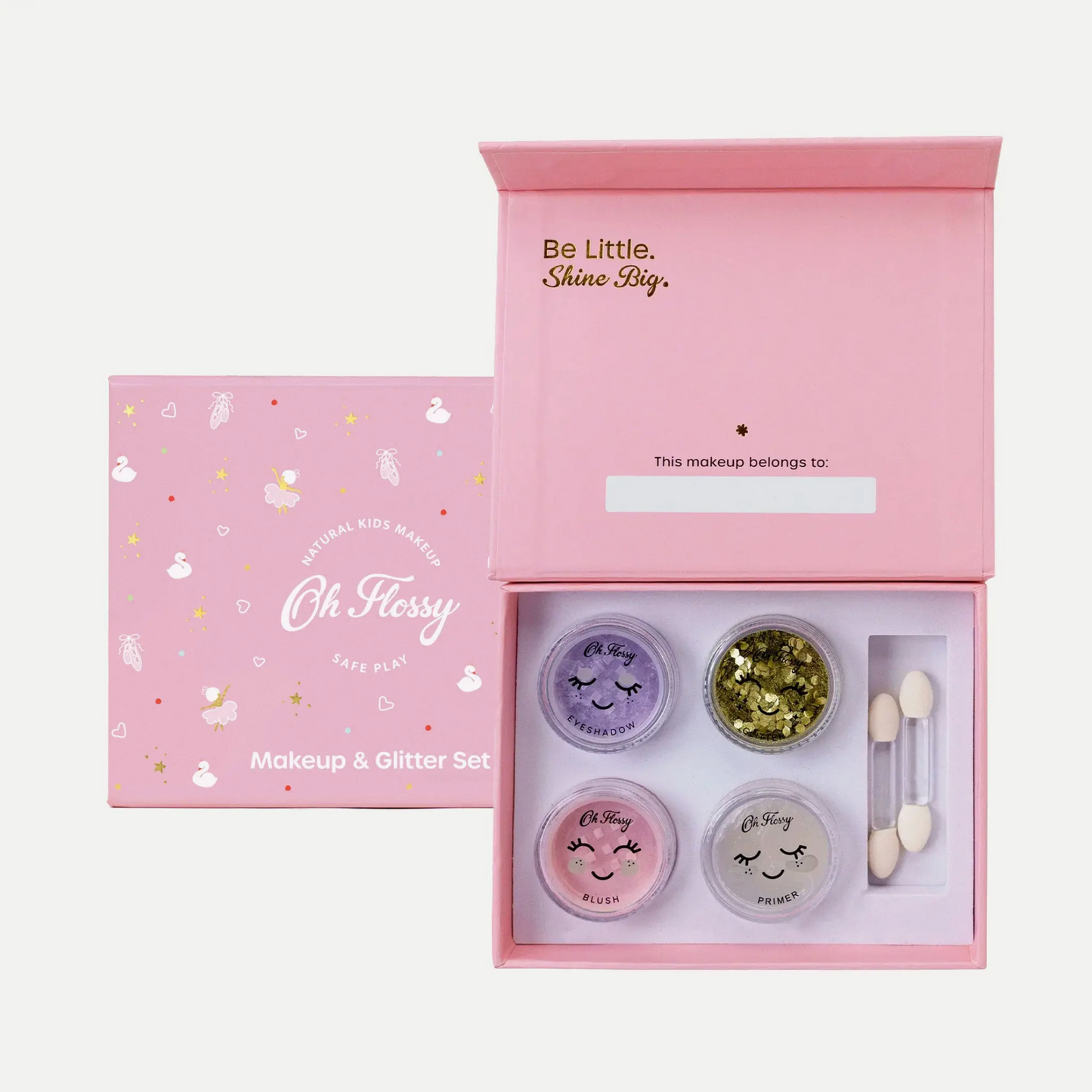 Oh Flossy Ballet Sparkle Makeup and Glitter Set