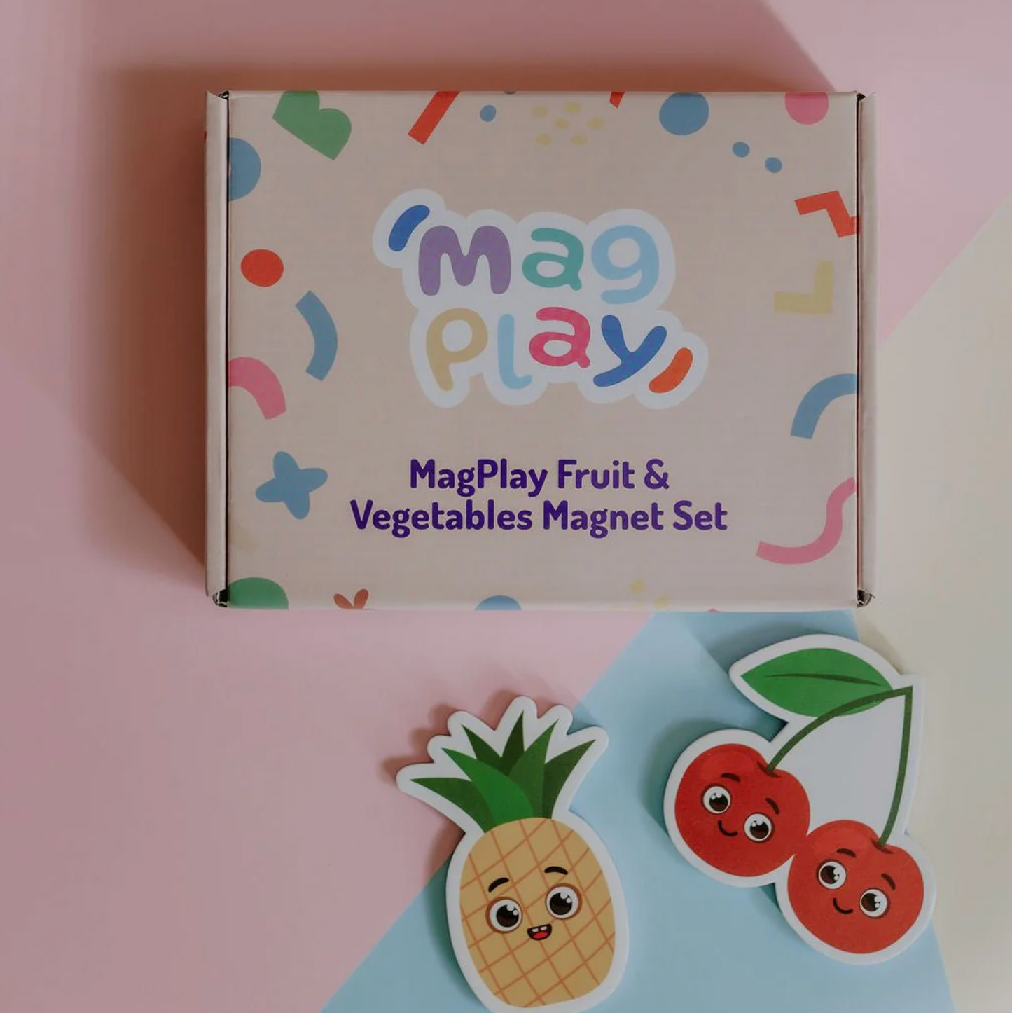 MagPlay Fruit & Vegetables Magnet Kit