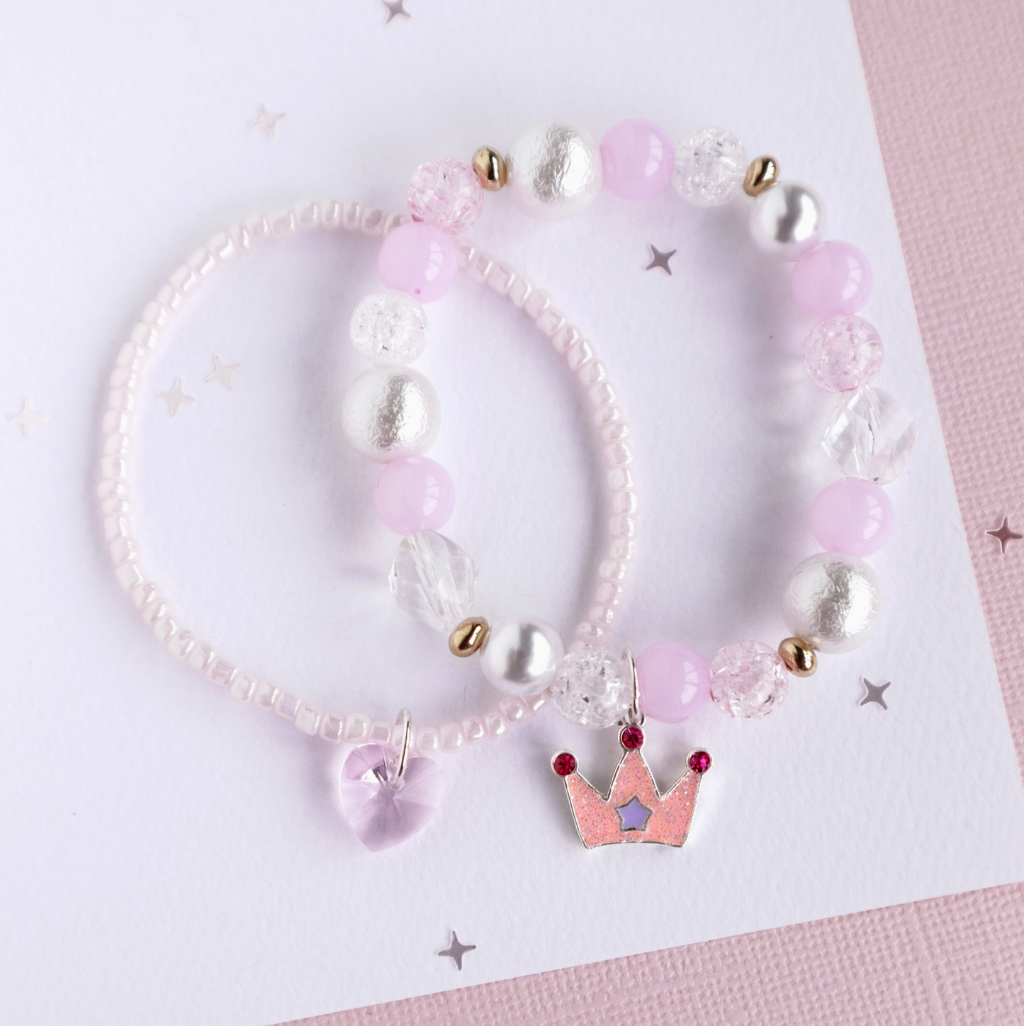 Princess Tiara Bracelet Set