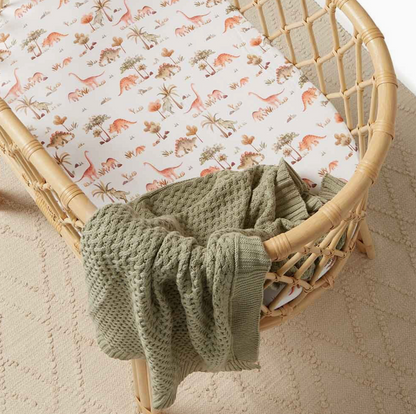 Dewiest Diamond Knit Organic Blanket