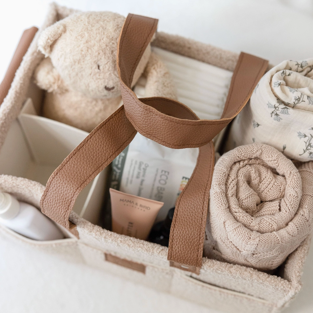 Nappy Caddy - Nude/Beige