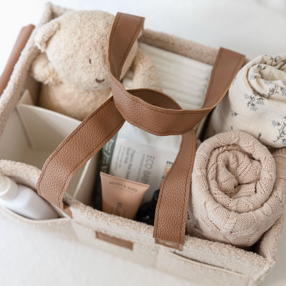 Nappy Caddy - Nude/Beige