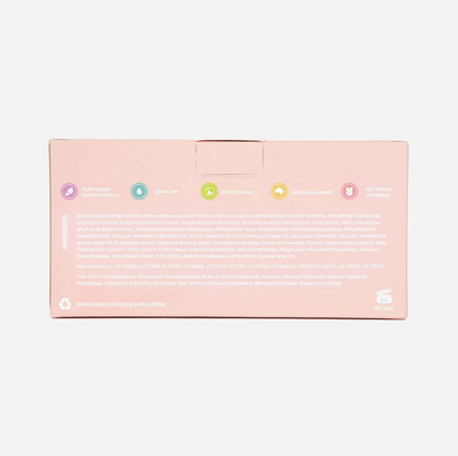 Oh Flossy Nail Polish Set - Pink Pamper 3pk