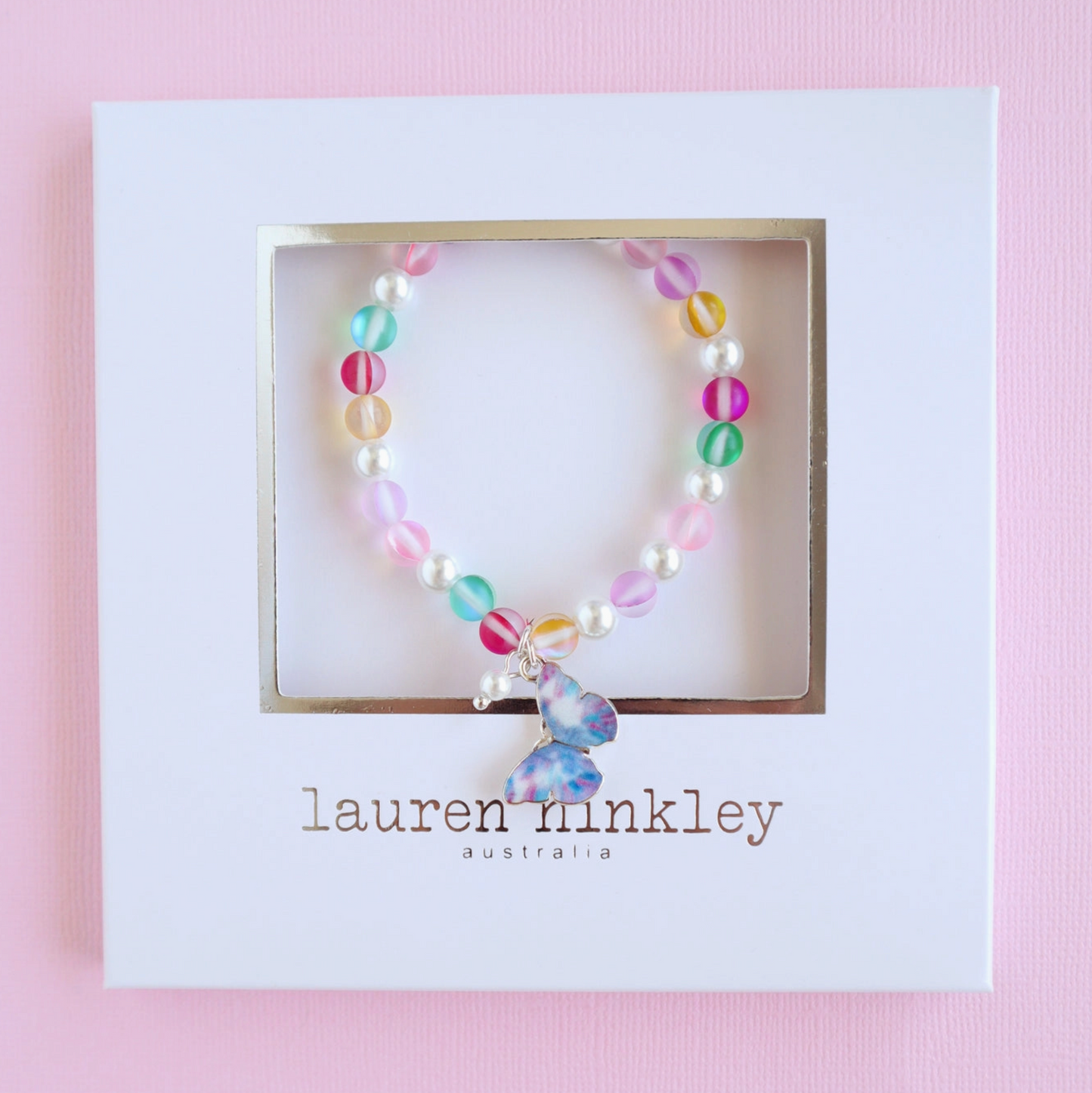 Petite Fleur Butterfly Bracelet