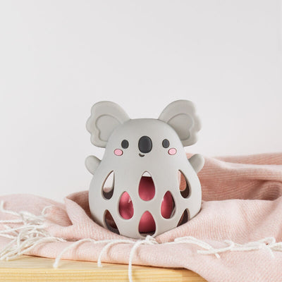 Soft Silicone Koala Rattle  Baby Toy