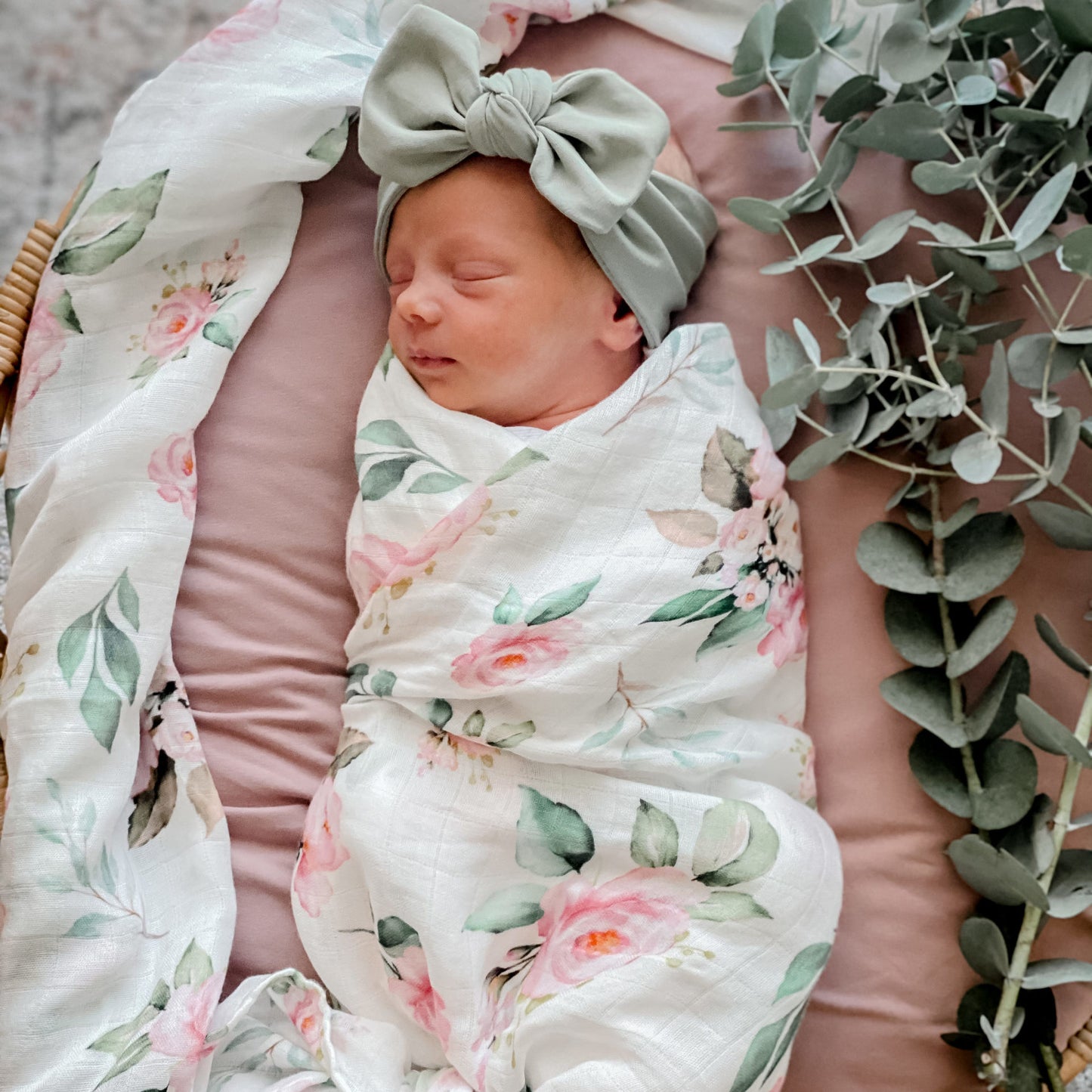 Baby Wrap Organic Muslin - Chloe