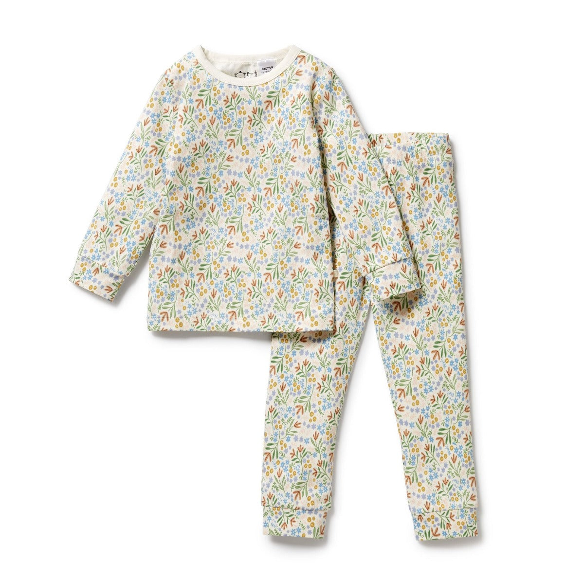 Organic Cotton Pyjamas- Tinker Floral