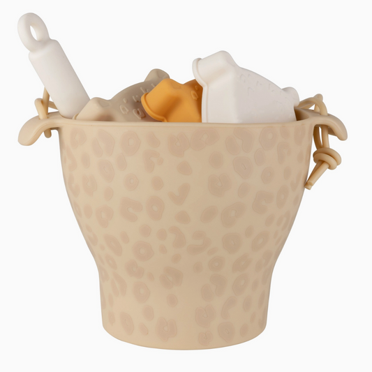 Beach Bucket Set - Leopard 5pcs