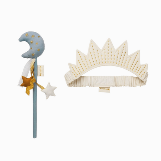 Dress Up Moon Fairy Tiara and Wand
