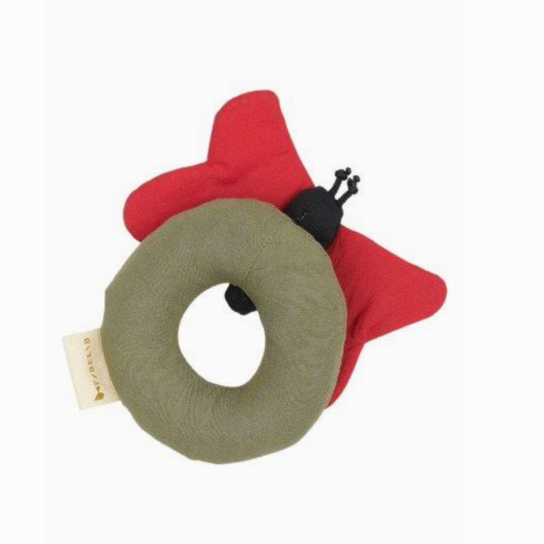 Lady Bug Rattle Rattle - Ladybug – MadisonJaneBoutique