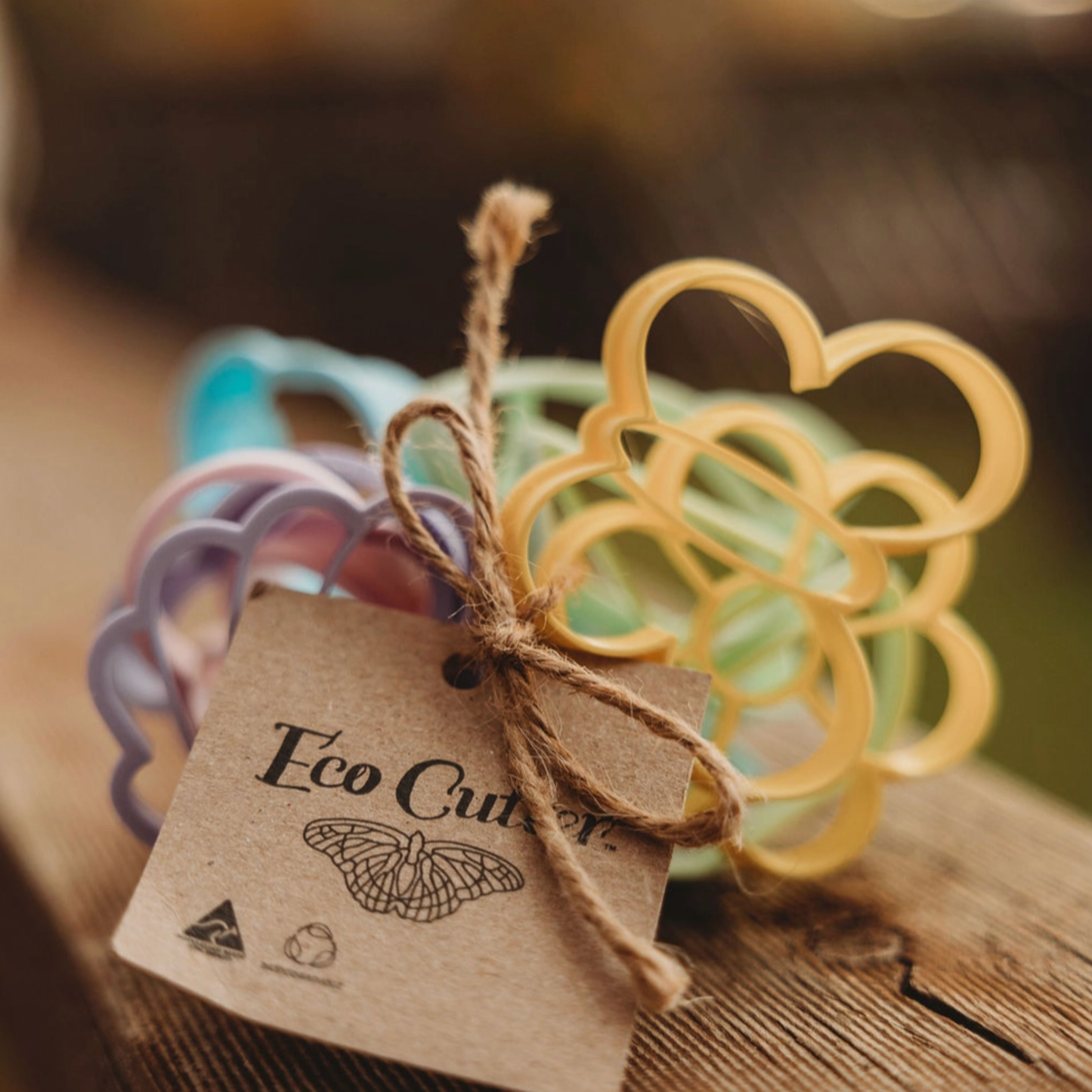 Assorted Colour Cutter Set - Eco Playdough Tool