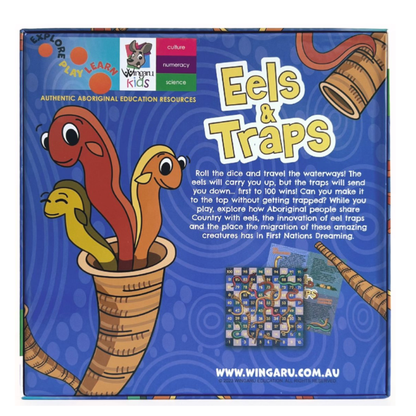 Eels and Traps Board Game