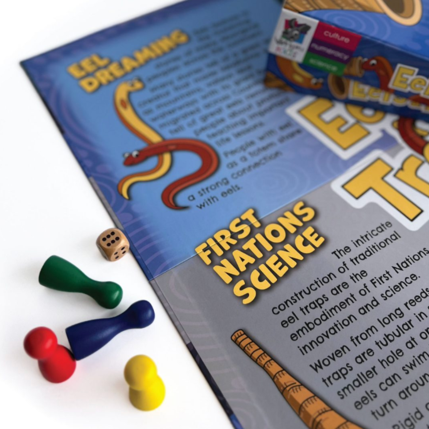 Eels and Traps Board Game