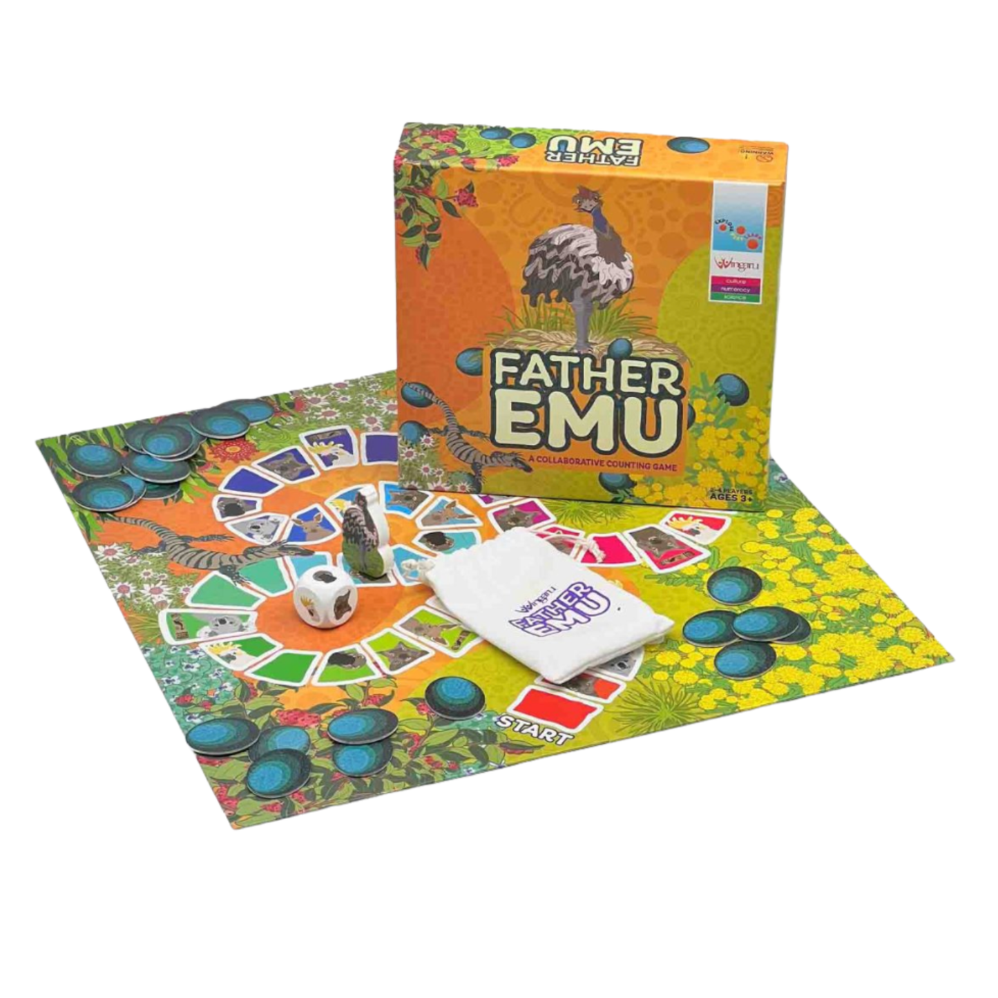 Father Emu Board Game