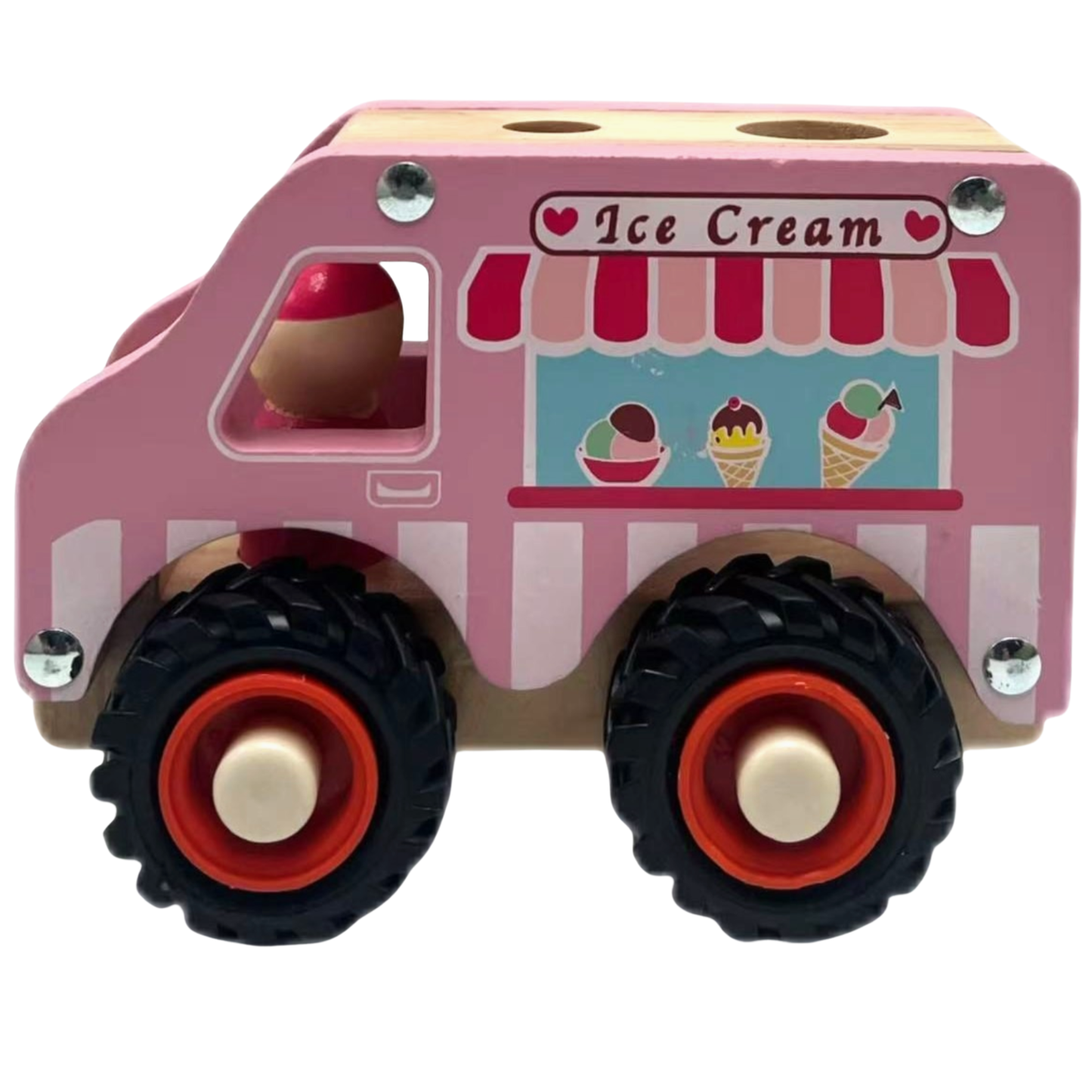 Wooden Ice Cream Truck