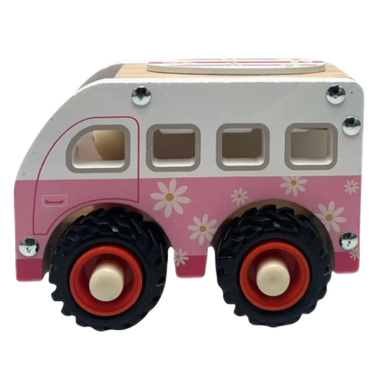 Wooden Pink Kombi