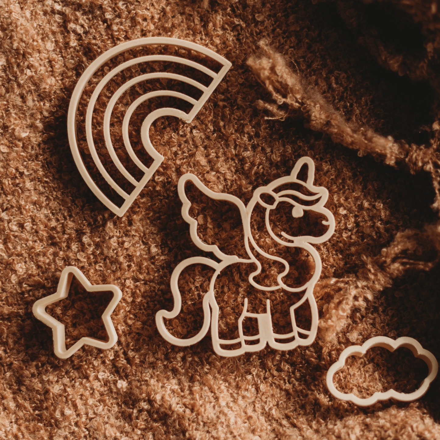 Unicorn Cutter Set - Eco Playdough Tool