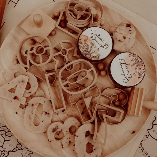 Numbers Cutter Set - Eco Playdough Learning Tool