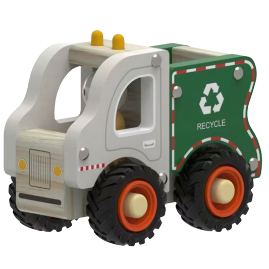 Wooden Rubbish Truck