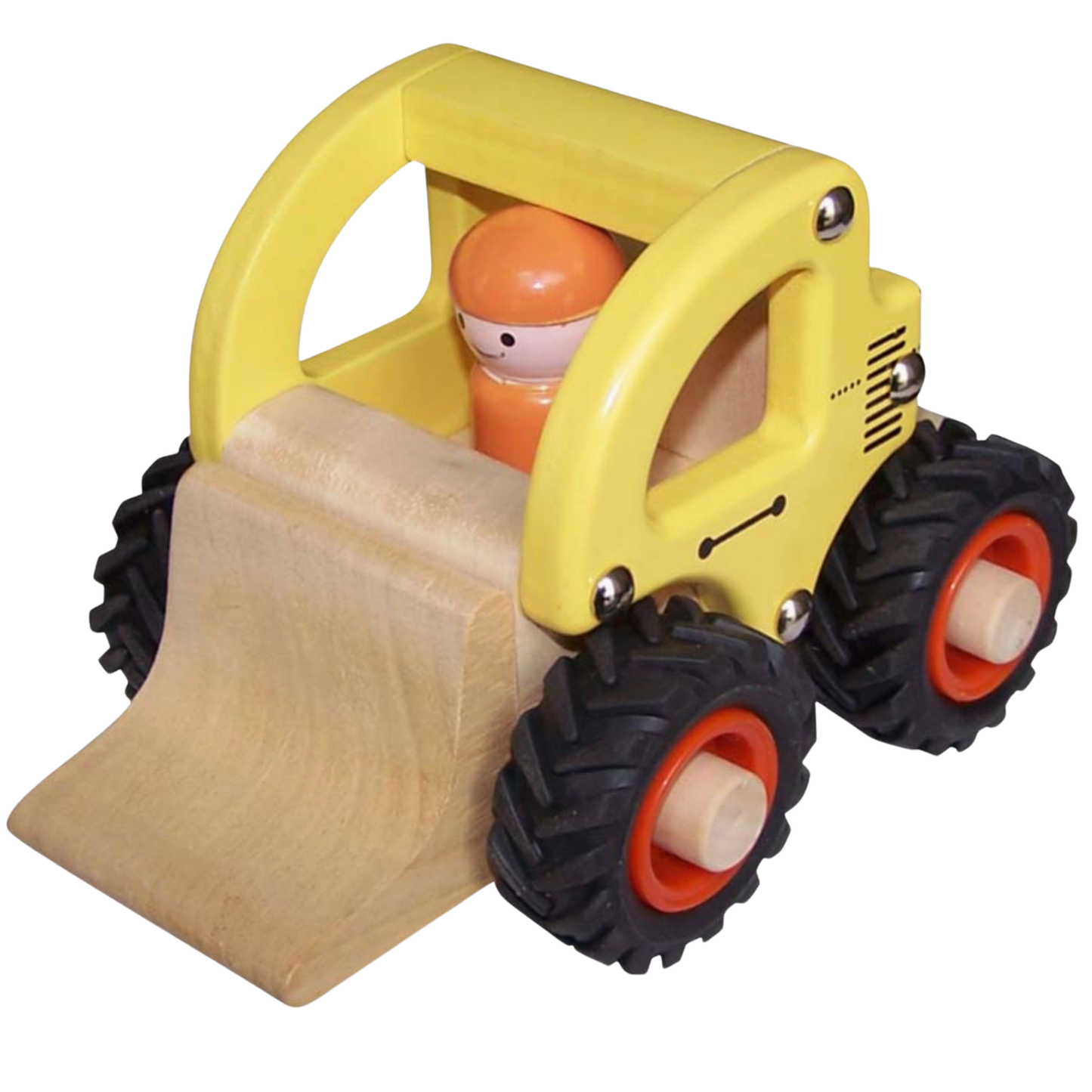 Wooden Wheelie Bulldozer